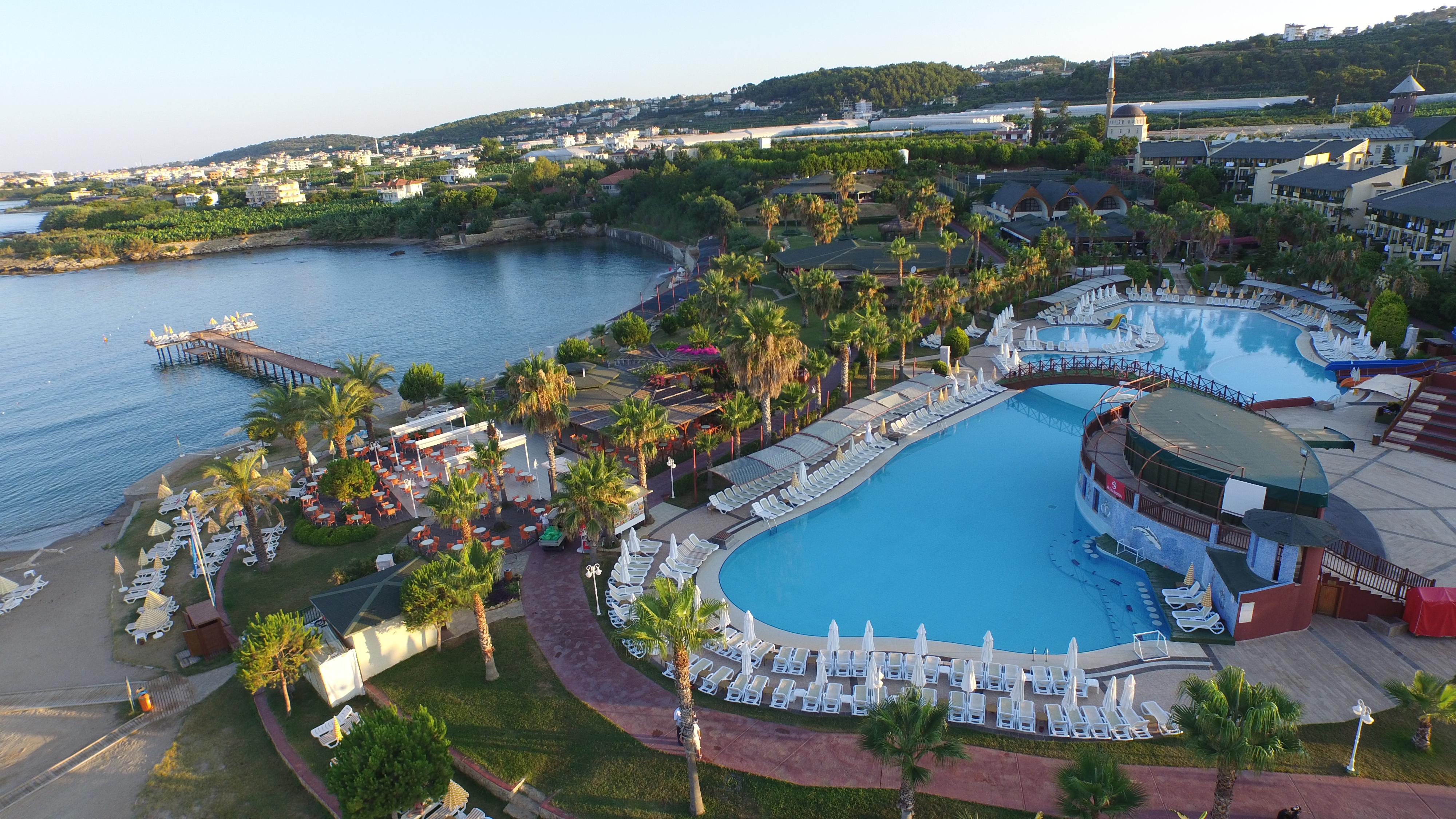 Oz Hotels Incekum Beach Resort & Spa Hotel Okurcalar Exterior foto